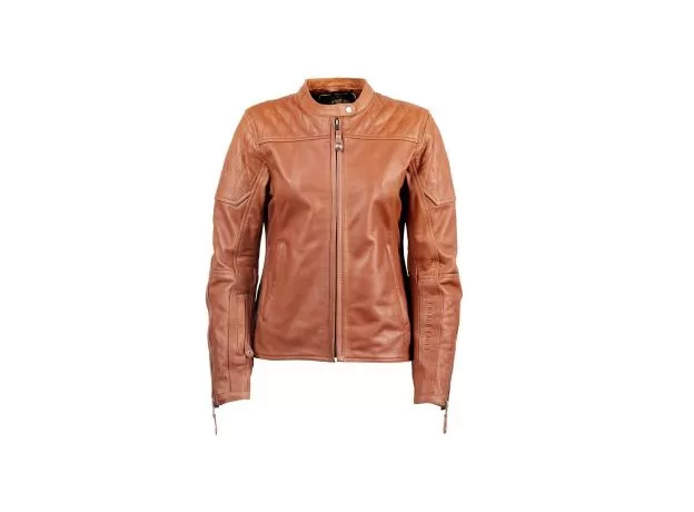 RSD Мотокуртка кожаная Trinity женская, Размер: L, Цвет: Brown