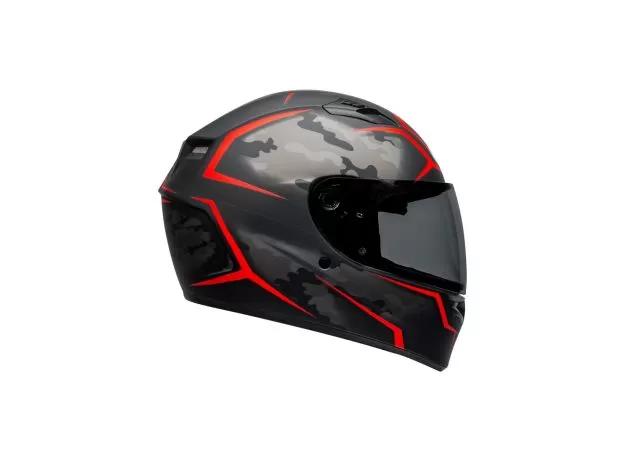 BELL Шлем Qualifier, Размер: XL, Цвет: Stealth Camo Black/Red