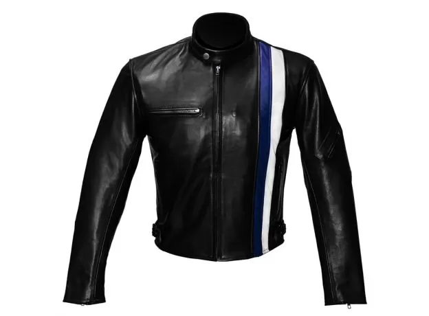 BOSA Мотокуртка кожаная Classic, Размер: L, Цвет: Blue