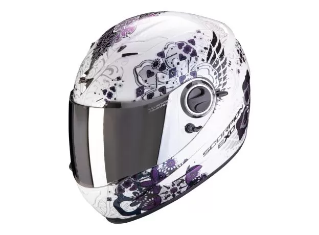 SCORPION Шлем EXO-490, Размер: XS, Цвет: DIVINA White-Chameleon