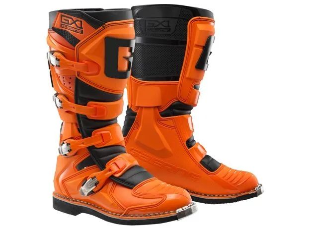 GAERNE Мотоботы GX1 GOODYEAR, Размер: 44, Цвет: ORANGE/BLACK