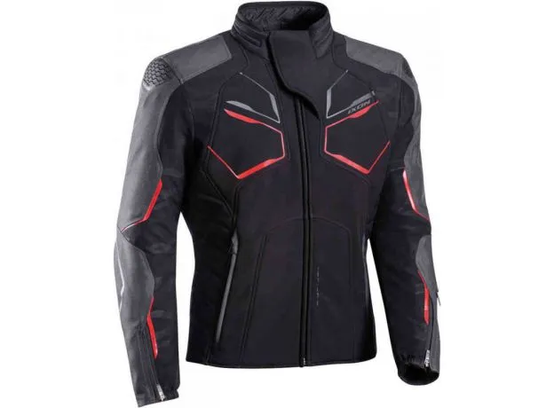 IXON Мотокуртка Cell, Размер: S, Цвет: black/red