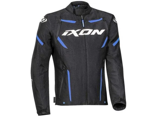 IXON Мотокуртка Striker, Размер: XL, Цвет: black/blue