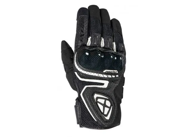 IXON Мотоперчатки RS5 Air, Размер: XXL, Цвет: BLACK/WHITE