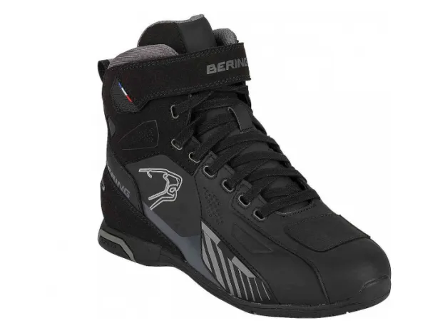BERING Мотоботы TIGER, Размер: 45, Цвет: black/grey
