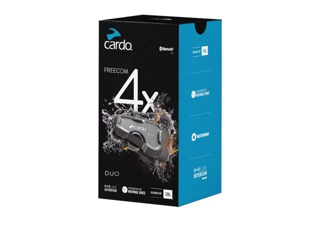 CARDO Комплект из двух мотогарнитур FREECOM 4X DUO