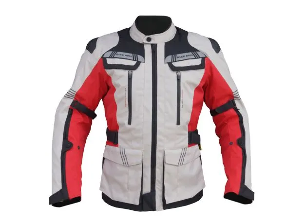 HAWK Мотокуртка RED RAY, Размер: XXL, Цвет: grey/red