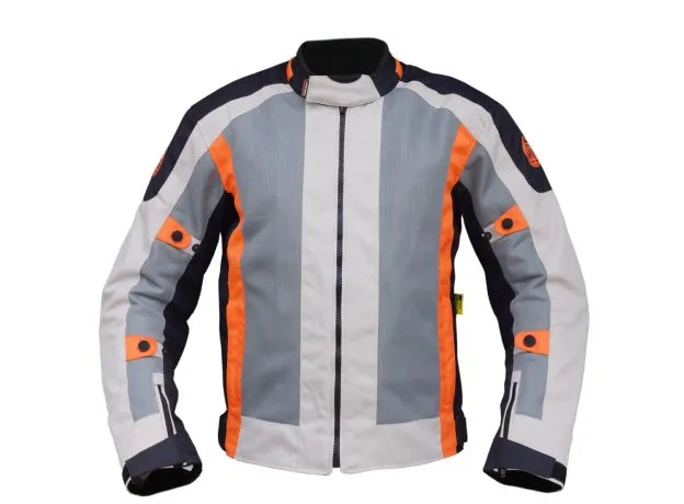 HAWK Мотокуртка AMIGO, Размер: L, Цвет: Grey/Orange