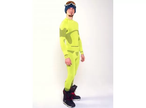 UltramaxCELL Комплект термобелья, Размер: M, Цвет: Светло-зелёный