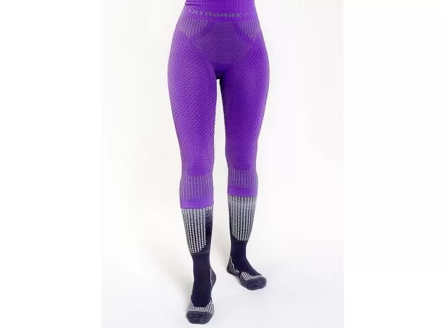 UltramaxCELL Кальсоны 3/4 женские, Размер: M, Цвет: Светлая слива