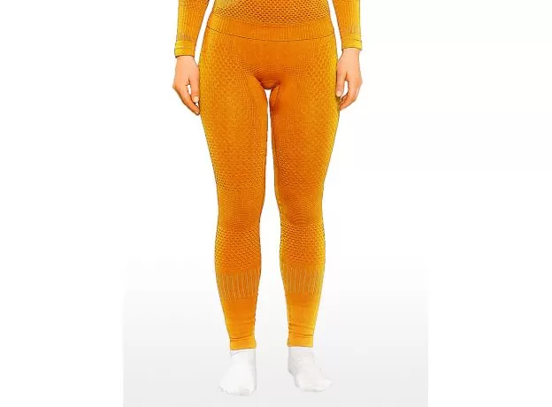 UltramaxCELL Кальсоны с широкой резинкой пояса женские, Размер: S, Цвет: оранжевый