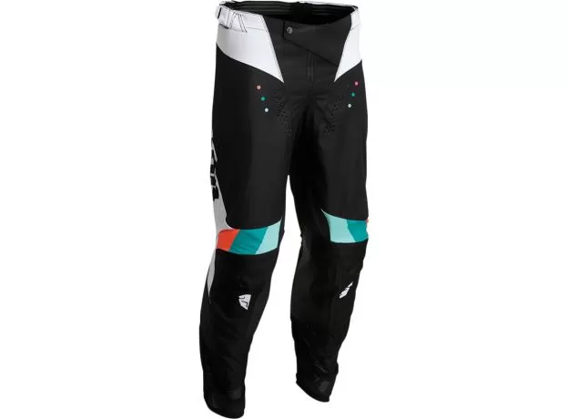 THOR Кроссовые штаны PULSE, Размер: 42, Цвет: REACT WHITE/BLACK