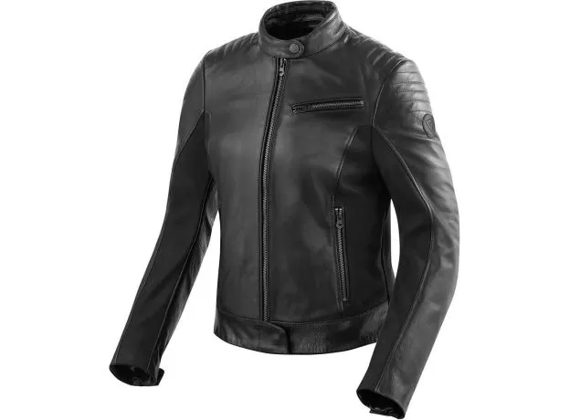 REV'IT! Мотокуртка кожаная Clare женская, Размер: 38, Цвет: Black