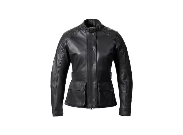 TRIUMPH Мотокуртка кожаная Paige женская, Размер: XS, Цвет: Black