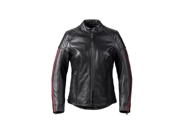 TRIUMPH Мотокуртка кожаная Braddan Sport женская, Размер: M, Цвет: Black