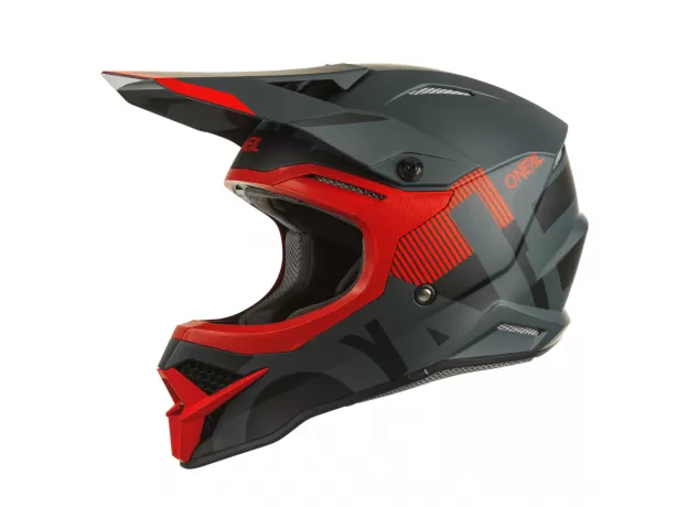 O’NEAL Шлем 3Series, Размер: L, Цвет: VERTICAL V.22 Black/Red