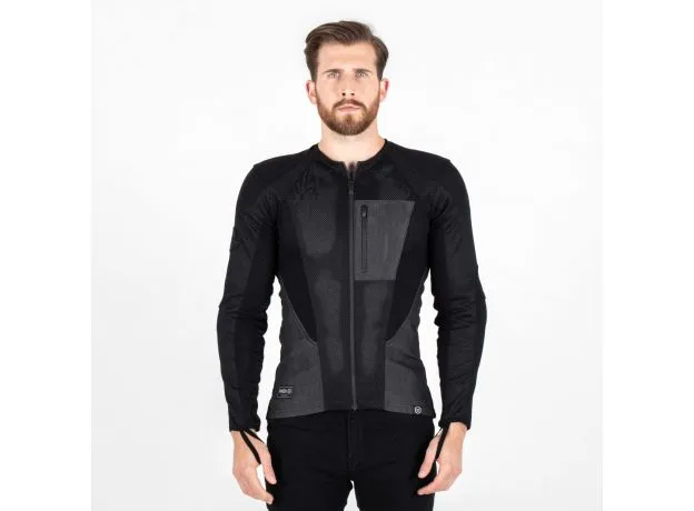 KNOX Мотокуртка Urbane Pro MK2, Размер: XL, Цвет: Black/Black Denim