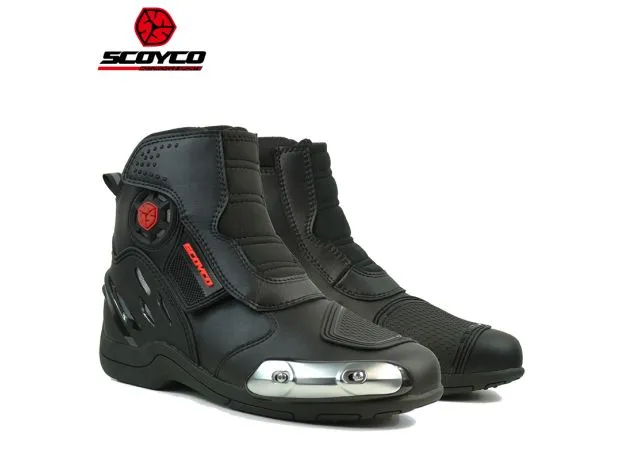 SCOYCO Мотоботы R4-MR002, Размер: 41, Цвет: Black