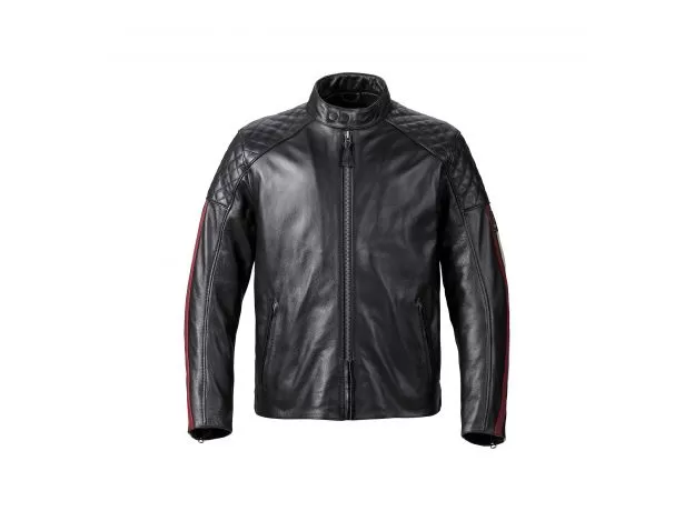 TRIUMPH Мотокуртка кожаная Braddan Sport, Размер: XL, Цвет: Black