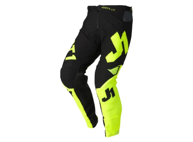 JUST1 Кроссовые штаны J-Flex, Размер: 32, Цвет: Adrenaline Black - Yellow Fluo от магазина rszone JUST1 Кроссовые штаны J-Flex, Размер: 32, Цвет: Adrenaline Black - Yellow Fluo
