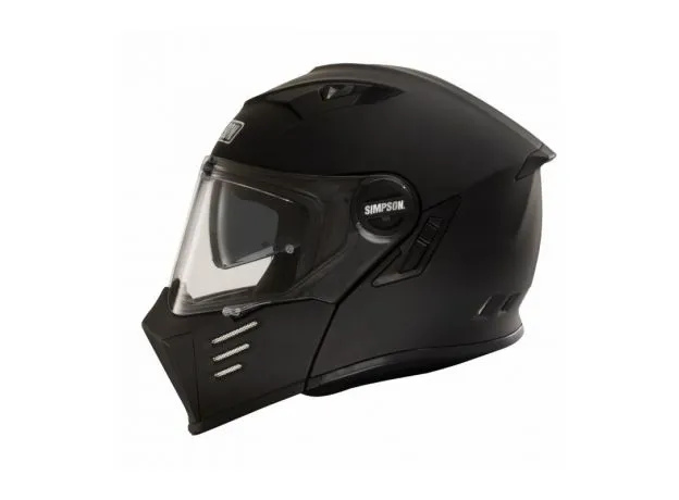 SIMPSON Шлем DARKSOME, Размер: XL, Цвет: FLAT BLACK