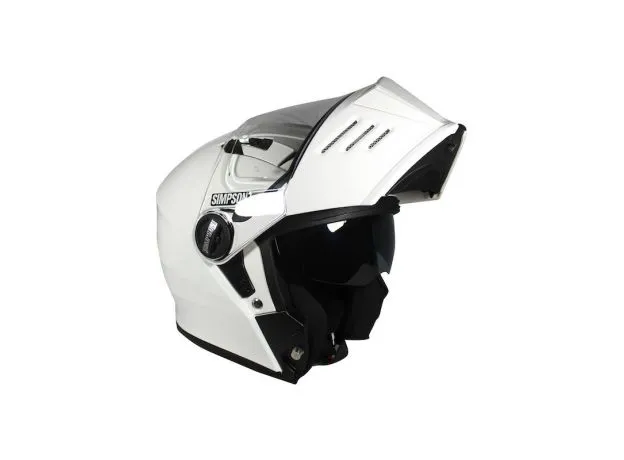 SIMPSON Шлем DARKSOME, Размер: S, Цвет: WHITE