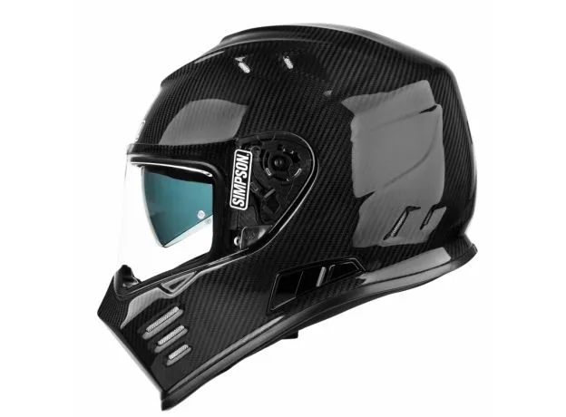 SIMPSON Шлем VENOM CARBON, Размер: L, Цвет: CARBON