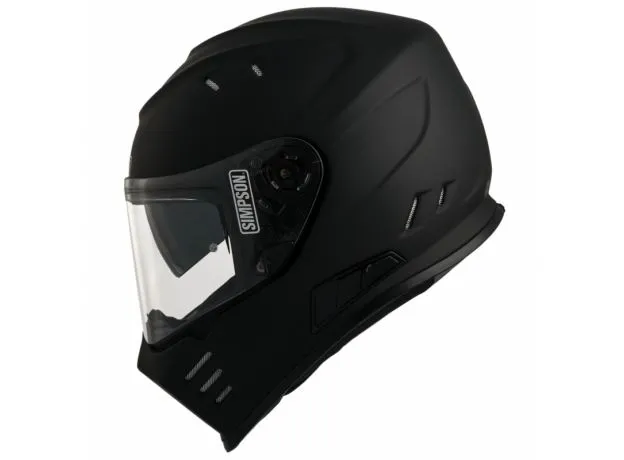 SIMPSON Шлем VENOM, Размер: L, Цвет: FLAT BLACK