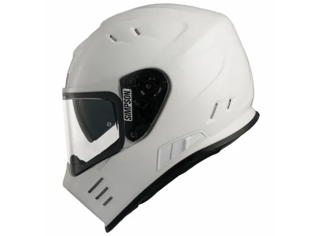 SIMPSON Шлем VENOM, Размер: M, Цвет: WHITE
