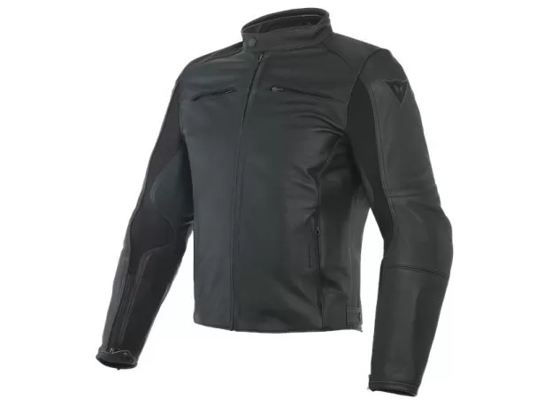 DAINESE Мотокуртка кожаная RAZON, Размер: 56, Цвет: Black