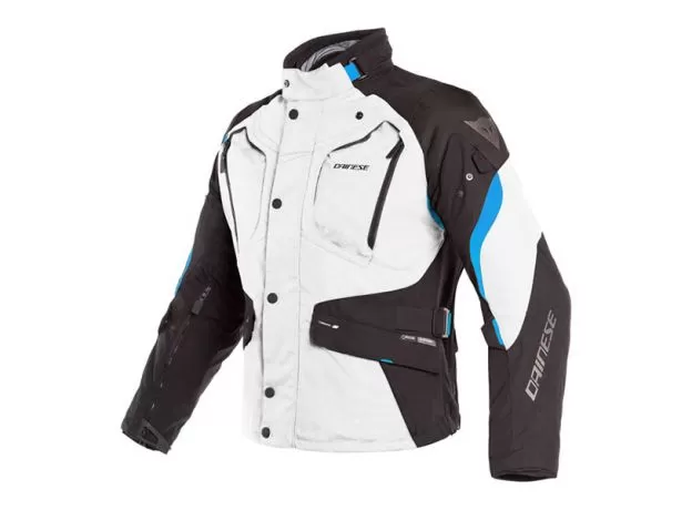 DAINESE Мотокуртка DOLOMITI GORE-TEX, Размер: 50, Цвет: light grey/black/ electron blue