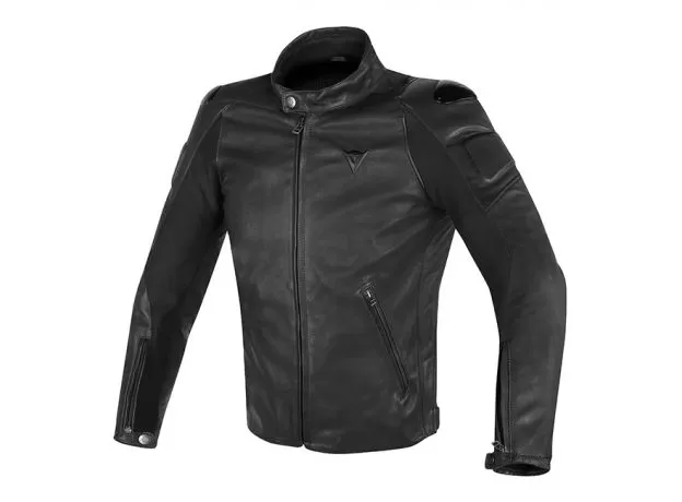 DAINESE Мотокуртка кожаная STREET DARKER, Размер: 58, Цвет: Black