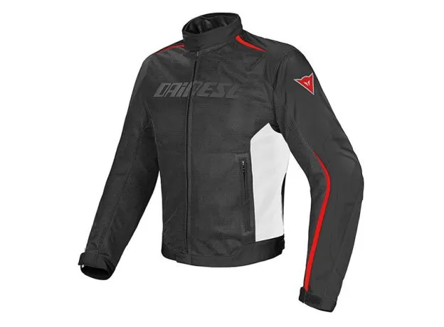 DAINESE Мотокуртка HYDRA FLUX D-DRY, Размер: 46, Цвет: Blасk/White/Red