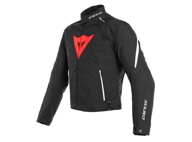 DAINESE Мотокуртка LAGUNA SECA 3 D-DRY, Размер: 56, Цвет: Black/Lava-Red/White