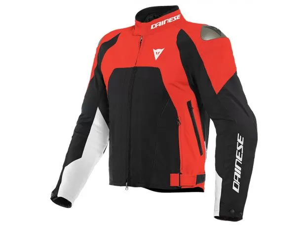 DAINESE Мотокуртка INDOMITA D-DRY XT, Размер: 54, Цвет: Lava Red/Matt Black/White