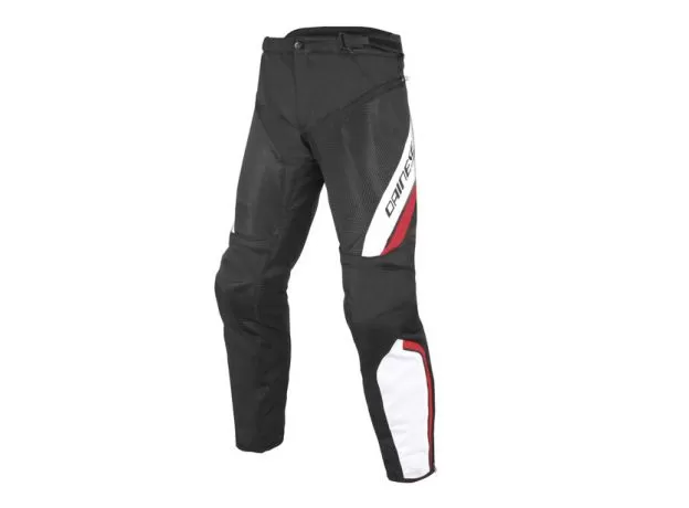 DAINESE Мотоштаны DRAKE AIR D-DRY, Размер: 52, Цвет: Blасk/White/Red