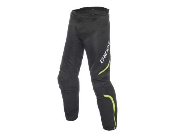 DAINESE Мотоштаны DRAKE AIR D-DRY, Размер: 54, Цвет: Black/Black/Fluo-Yellow