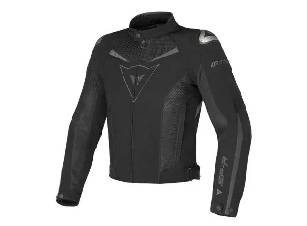 DAINESE Мотокуртка SUPER SPEED, Размер: 54, Цвет: Black/Black/Dark-Gull-Gray