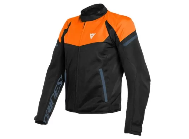 DAINESE Мотокуртка BORA AIR, Размер: 48, Цвет: flame orange/black iris/black