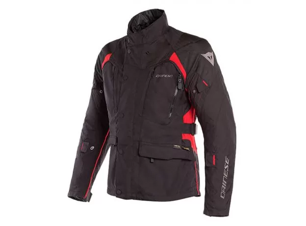 DAINESE Мотокуртка X-TOURER D-DRY, Размер: 54, Цвет: Black/Black/Tour-Red
