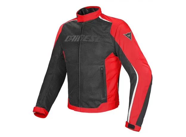 DAINESE Мотокуртка HYDRA FLUX D-DRY, Размер: 60, Цвет: Black/Rеd/White