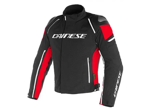 DAINESE Мотокуртка RACING 3 D-DRY, Размер: 50, Цвет: Black/Black/Red
