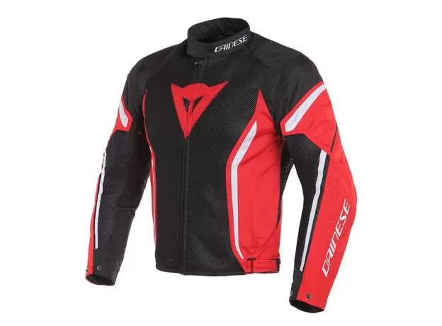 DAINESE Мотокуртка AIR CRONO 2, Размер: 48, Цвет: Black/Rеd/White