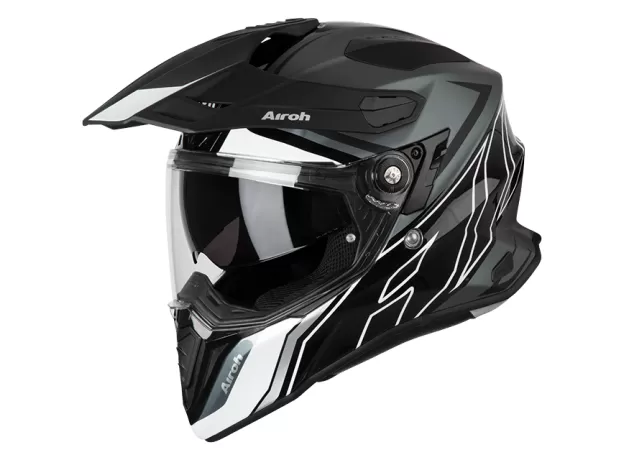 AIROH Шлем COMMANDER, Размер: XL, Цвет: DUO BLACK GLOSS/MATT