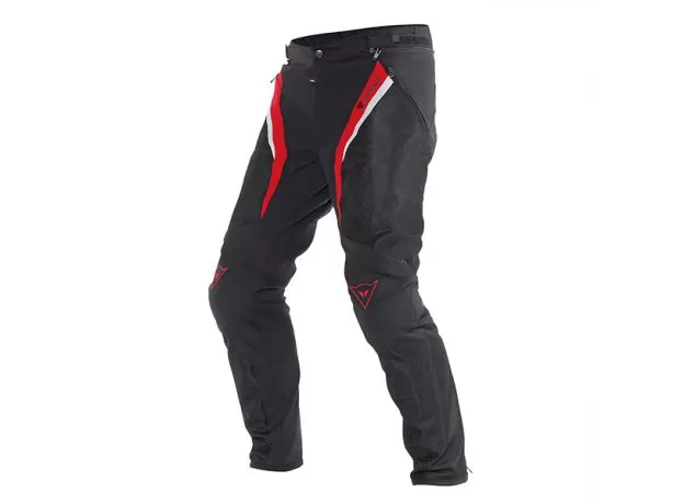 DAINESE Мотоштаны DRAKE SUPER AIR, Размер: 44, Цвет: Black/Rеd/White