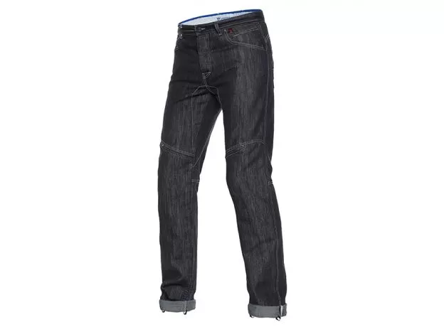 DAINESE Мотоджинсы D1 EVO, Размер: 33/34, Цвет: black-aramid-denim