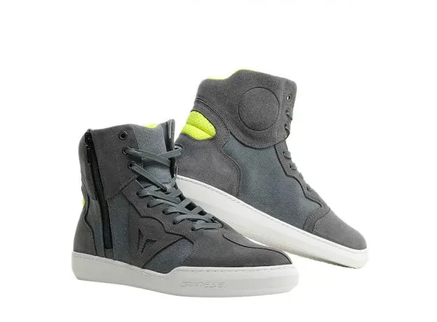 DAINESE Мотокеды METROPOLIS, Размер: 39, Цвет: ANTHRACITE/FLUO-YELLOW