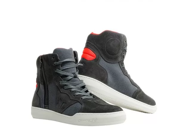 DAINESE Мотокеды METROPOLIS, Размер: 39, Цвет: carbon/fluo-red