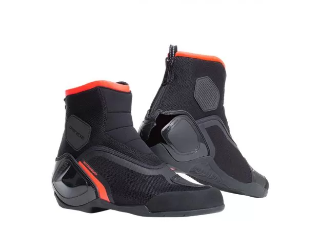 DAINESE Мотоботы DINAMICA D-WP, Размер: 39, Цвет: Black/Fluo-Red