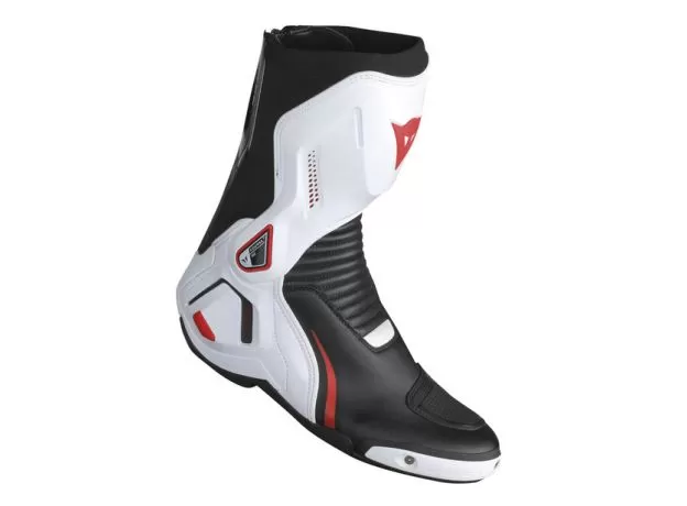 DAINESE Мотоботы COURSE D1 OUT, Размер: 42, Цвет: Black/White/Lava-Red